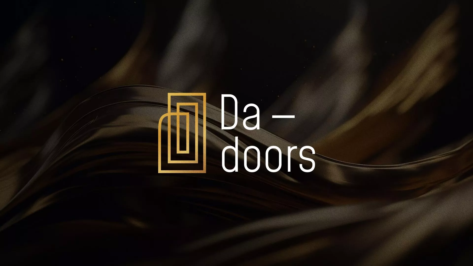 Разработка логотипа для компании «DA-DOORS» в Исилькуле